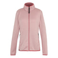Lotus Pink-Bridal Rose - Front - Regatta Womens-Ladies Elzie Full Zip Fleece Jacket
