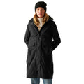 Black - Lifestyle - Regatta Womens-Ladies Yannta Insulated Waterproof Jacket