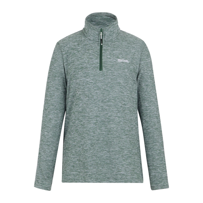 Moroccan Blue - Front - Regatta Womens-Ladies Sweetheart Quarter Zip Fleece Top