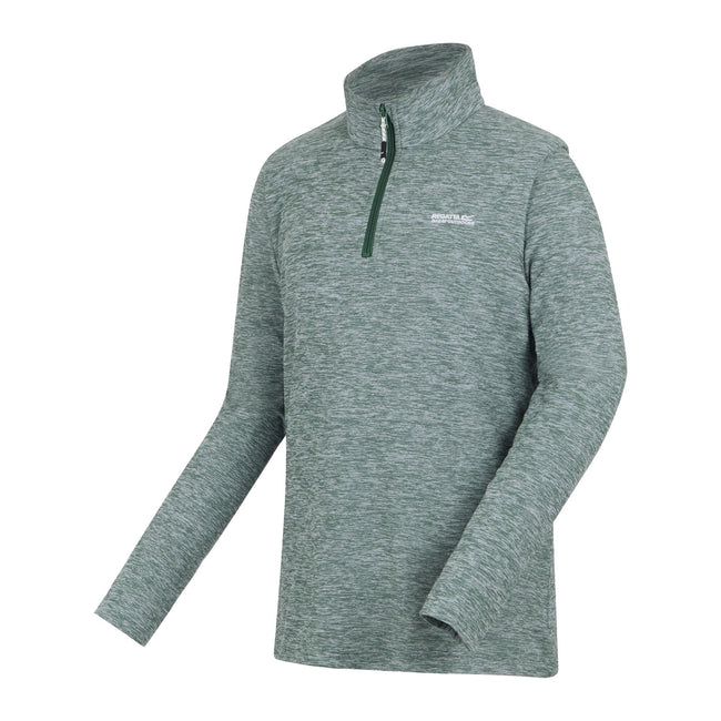 Moroccan Blue - Side - Regatta Womens-Ladies Sweetheart Quarter Zip Fleece Top
