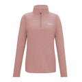 Dusty Rose - Front - Regatta Womens-Ladies Sweetheart Quarter Zip Fleece Top