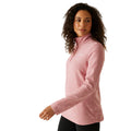 Dusty Rose - Lifestyle - Regatta Womens-Ladies Sweetheart Quarter Zip Fleece Top