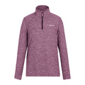 Dark Pimento - Front - Regatta Womens-Ladies Sweetheart Quarter Zip Fleece Top