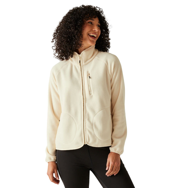 Light Vanilla - Lifestyle - Regatta Womens-Ladies Frankie Full Zip Fleece Jacket