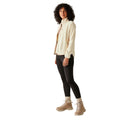 Light Vanilla - Close up - Regatta Womens-Ladies Frankie Full Zip Fleece Jacket