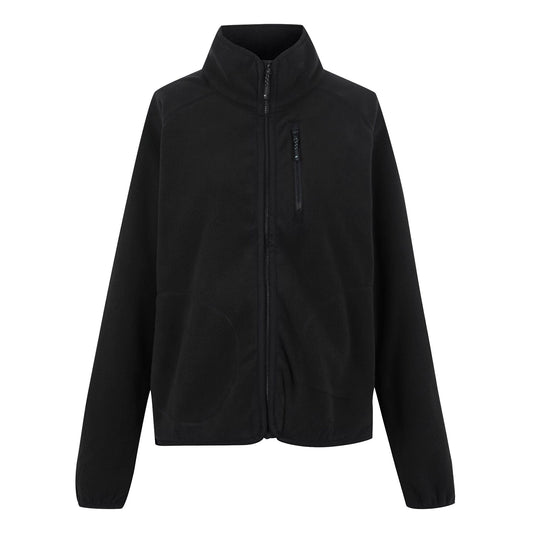 Black - Front - Regatta Womens-Ladies Frankie Full Zip Fleece Jacket