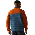 Potters Clay-Moonlight Denim - Pack Shot - Regatta Mens Frankie Borg Full Zip Hybrid Jacket
