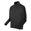 Ash-Black - Side - Regatta Mens Hepley Half Zip Fleece Jacket