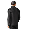 Ash-Black - Pack Shot - Regatta Mens Hepley Half Zip Fleece Jacket