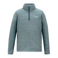 Spruce Green - Front - Regatta Childrens-Kids Hot Shot Quarter Zip Fleece Top