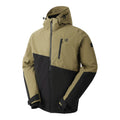 Olive Green - Side - Dare 2B Mens Halfpipe III Ski Jacket