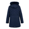 Navy - Back - Regatta Childrens-Kids Fabrizia II Quilted Jacket