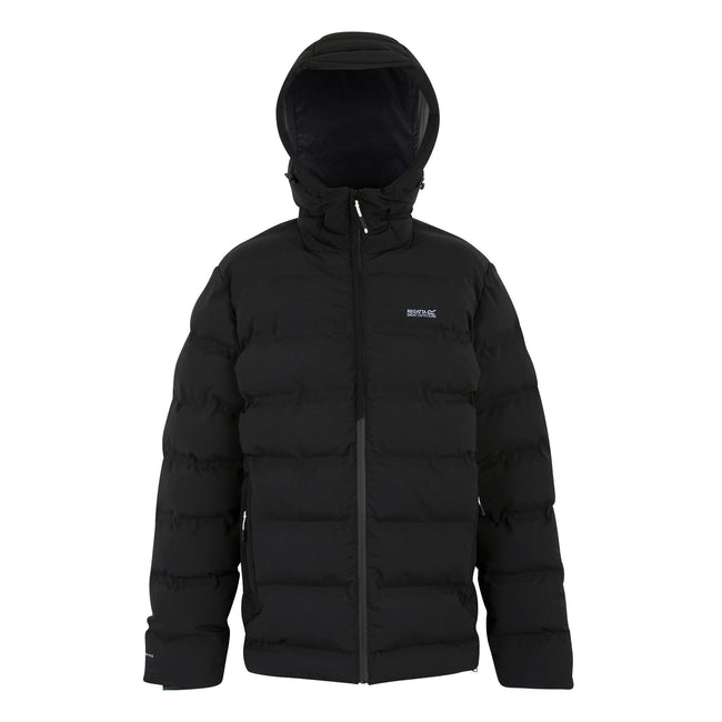 Black - Front - Regatta Mens Altoro Thermal Waterproof Jacket