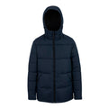Navy - Front - Regatta Mens Marshdrave Padded Jacket