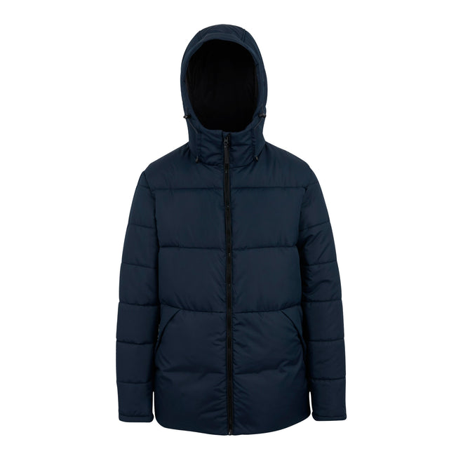 Navy - Front - Regatta Mens Marshdrave Padded Jacket