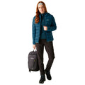 Moroccan Blue - Close up - Regatta Womens-Ladies Asper Padded Jacket