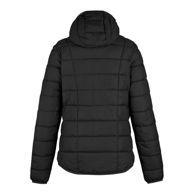 Black - Back - Regatta Womens-Ladies Asper Padded Jacket