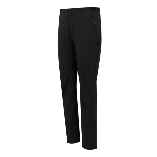 Black - Side - Regatta Mens Bayfell Walking Trousers