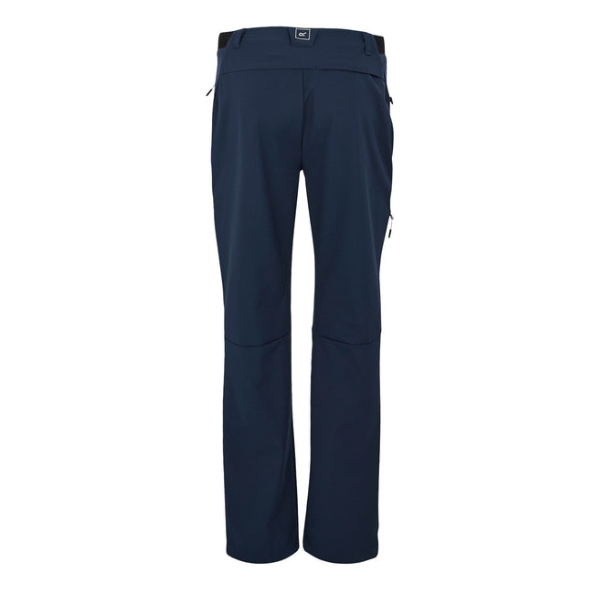 Navy - Back - Regatta Mens Bayfell Walking Trousers