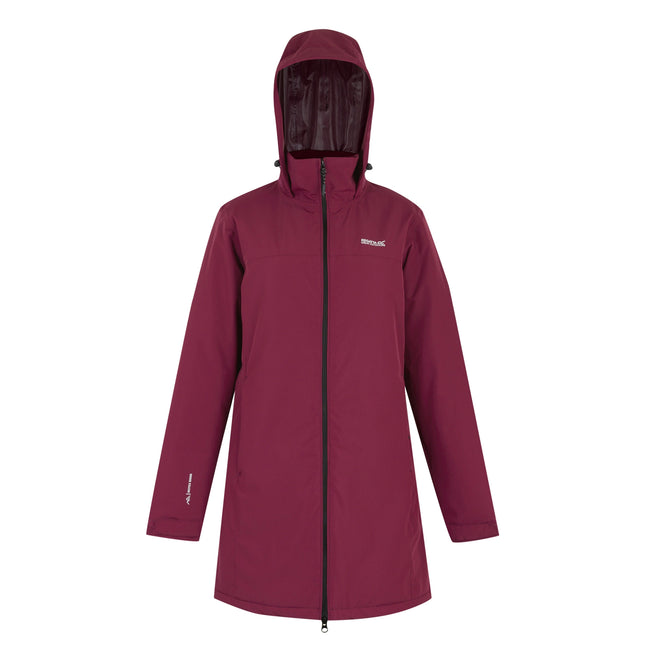 Dark Pimento - Front - Regatta Womens-Ladies Tamlin Insulated Waterproof Jacket
