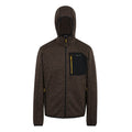 Nut Brown - Front - Regatta Mens Newhill Marl Full Zip Fleece Jacket