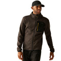 Nut Brown - Lifestyle - Regatta Mens Newhill Marl Full Zip Fleece Jacket