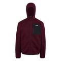 Dark Maroon - Front - Regatta Mens Newhill Marl Full Zip Fleece Jacket