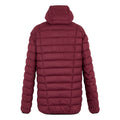 Dark Maroon - Back - Regatta Mens Asper Padded Jacket