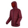 Dark Maroon - Side - Regatta Mens Asper Padded Jacket