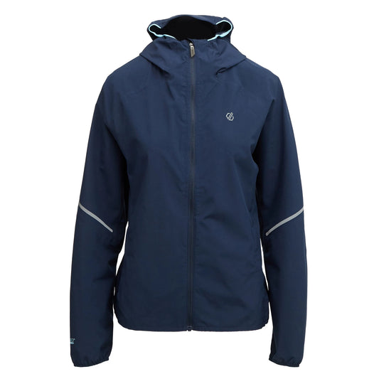 Navy - Front - Dare 2B Womens-Ladies Ultra Light Jacket