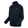 Navy Blue - Side - Regatta Mens Mountdale Soft Shell Jacket