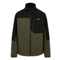 Olive Green - Front - Regatta Mens Mountdale Soft Shell Jacket