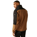 Brown - Close up - Regatta Mens Mountdale Soft Shell Jacket