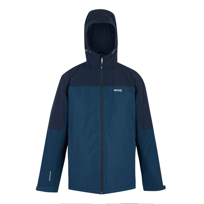 Navy Blue - Front - Regatta Mens Thornridge Insulated Waterproof Jacket