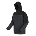 Black - Side - Regatta Mens Thornridge Insulated Waterproof Jacket