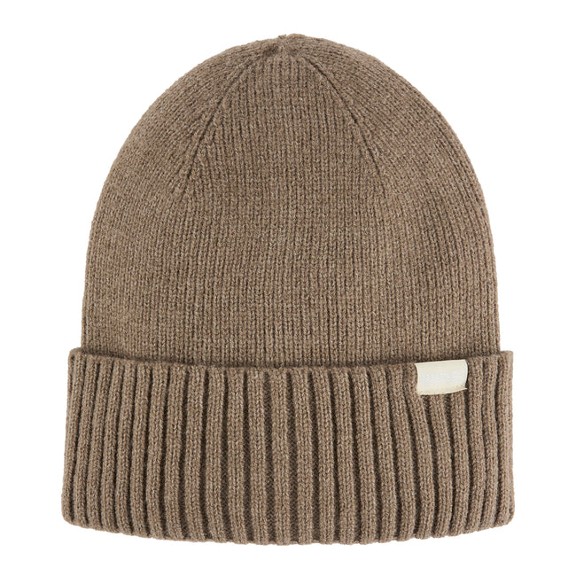 Mocha - Front - Regatta Womens-Ladies Basic Ribbed Beanie