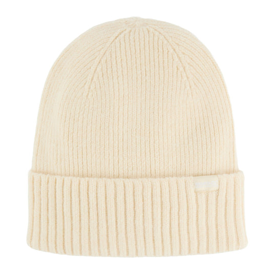 Light Vanilla - Front - Regatta Womens-Ladies Basic Ribbed Beanie