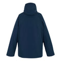 Navy Blue-Glazed Ginger - Back - Regatta Mens Savon Insulated Waterproof Jacket