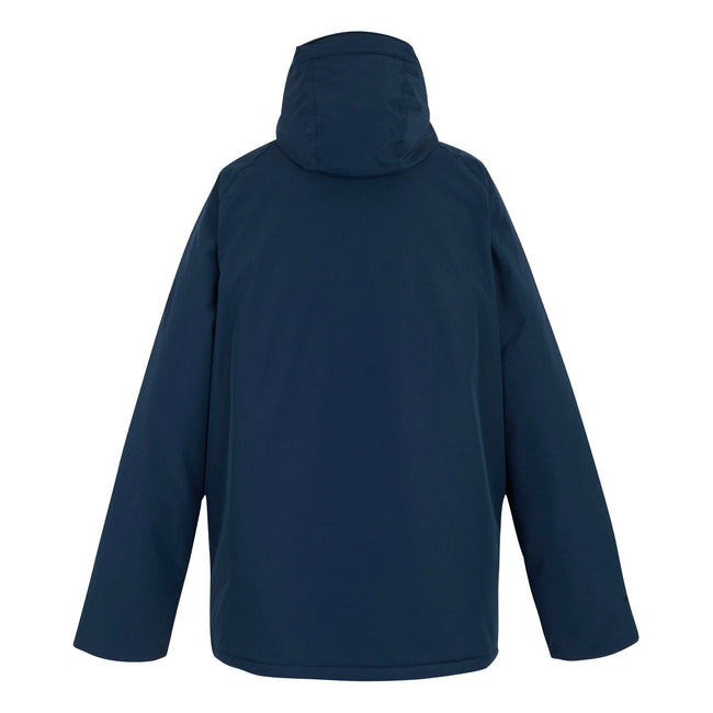 Navy Blue-Glazed Ginger - Back - Regatta Mens Savon Insulated Waterproof Jacket