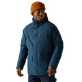 Navy Blue-Glazed Ginger - Lifestyle - Regatta Mens Savon Insulated Waterproof Jacket