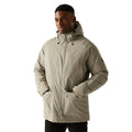 Golden Sand-Black - Lifestyle - Regatta Mens Savon Insulated Waterproof Jacket