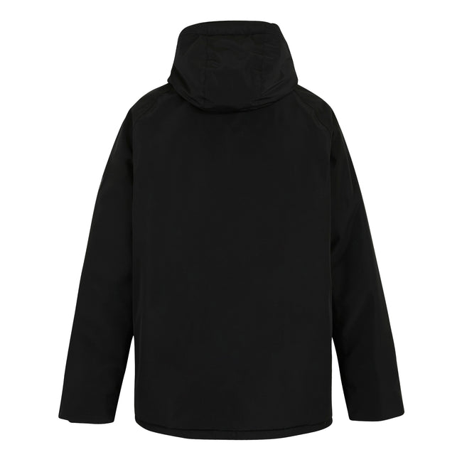 Black-Dark Grey - Back - Regatta Mens Savon Insulated Waterproof Jacket