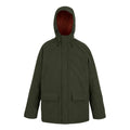 Dark Khaki-Potters Clay - Front - Regatta Mens Savon Insulated Waterproof Jacket