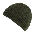 Dark Khaki - Front - Regatta Mens Harrell Beanie