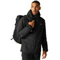 Black - Lifestyle - Regatta Mens Caspen Insulated Waterproof Jacket