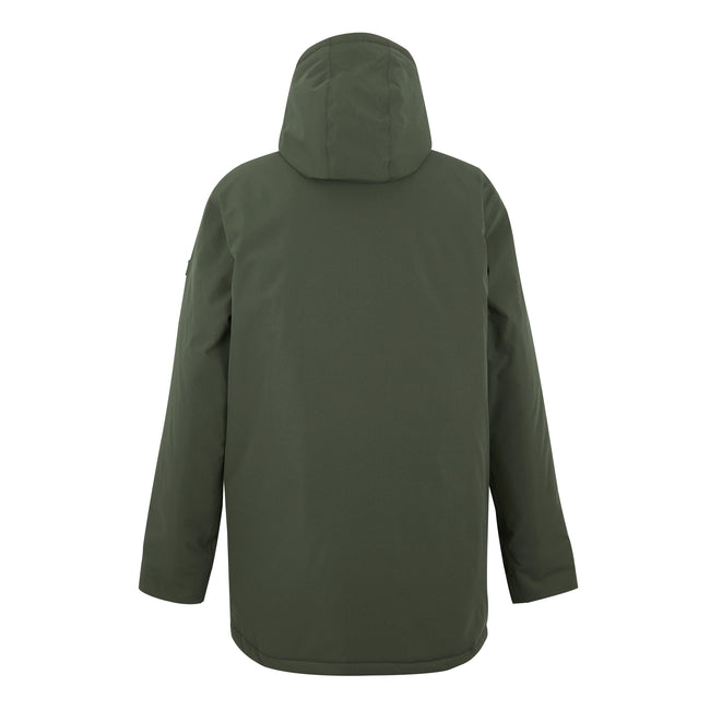 Dark Khaki - Back - Regatta Mens Rhodo Padded Jacket