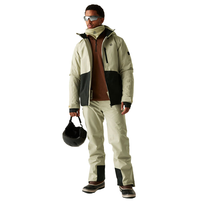 Abbeystone-Black - Pack Shot - Dare 2B Mens Edge III Ski Jacket