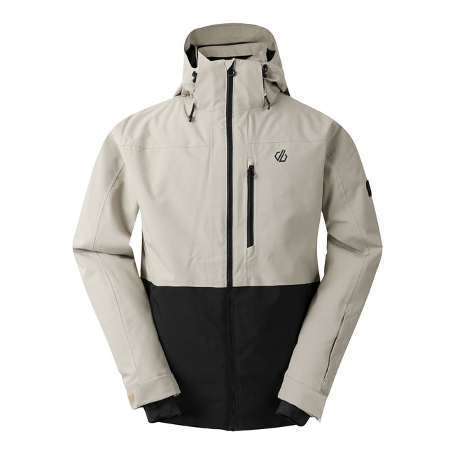 Abbeystone-Black - Front - Dare 2B Mens Edge III Ski Jacket