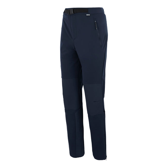 Navy - Side - Regatta Mens Montorn Walking Trousers