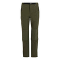 Olive Night - Front - Regatta Mens Montorn Walking Trousers